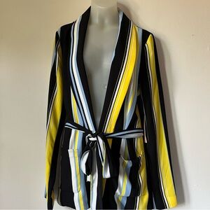 Halogen NWT Lucinda Tie Waist light Blazer